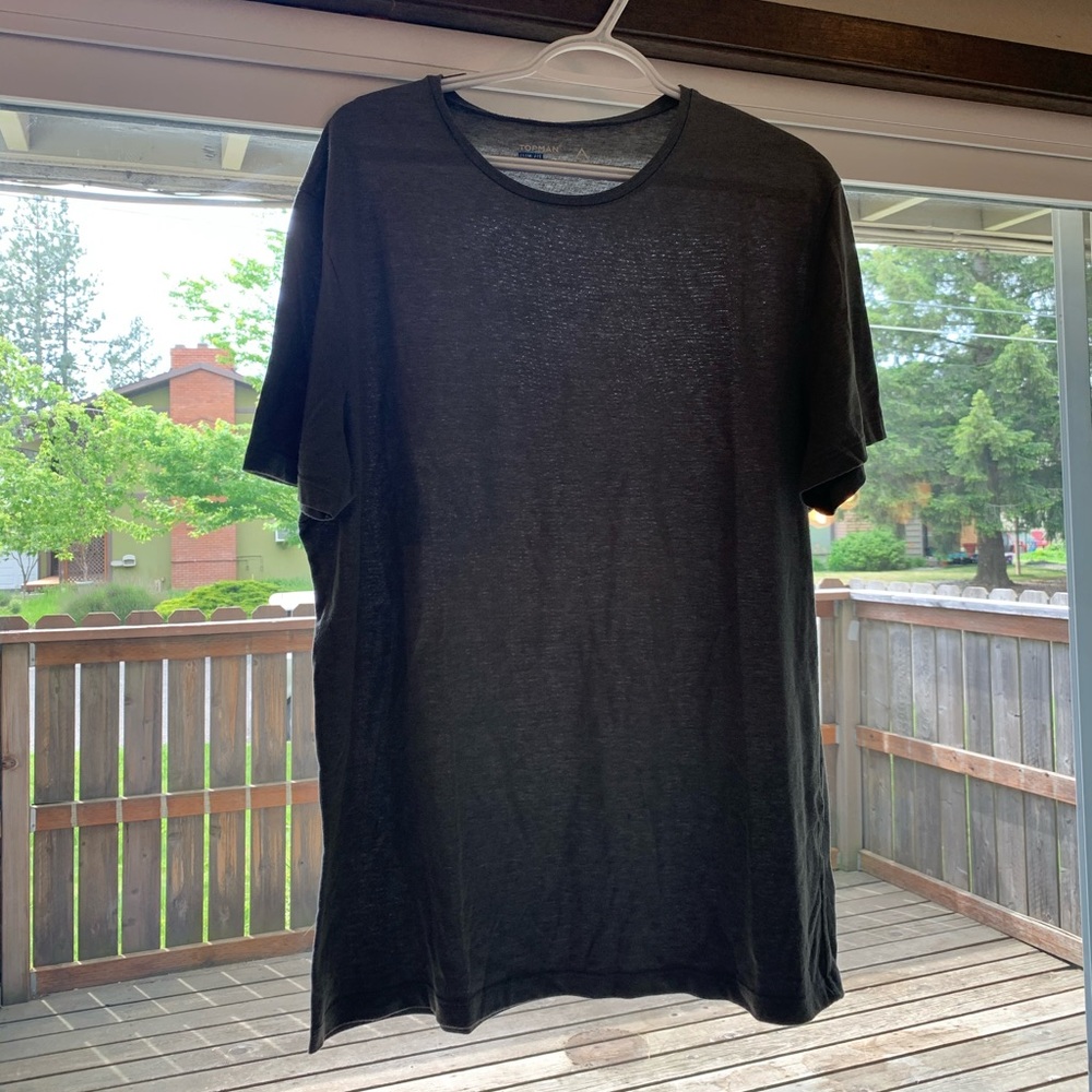 Lot of 6 Top Man slim fit t-shirts